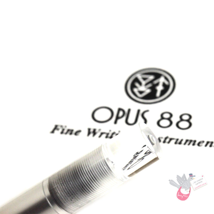 OPUS 88 Demonstrator Fountain Pen - Clear - Extra Fine Nib