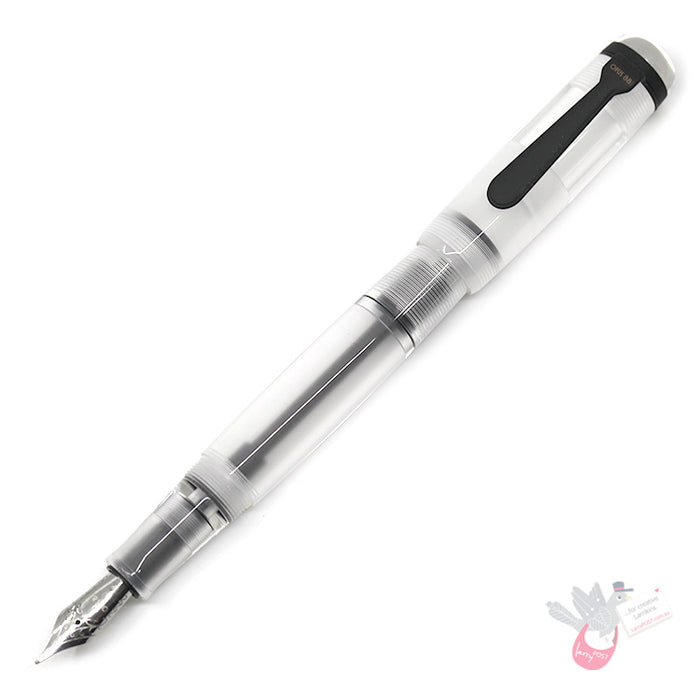 OPUS 88 OMAR Fountain Pen - Demonstrator - Clear - Fine Nib