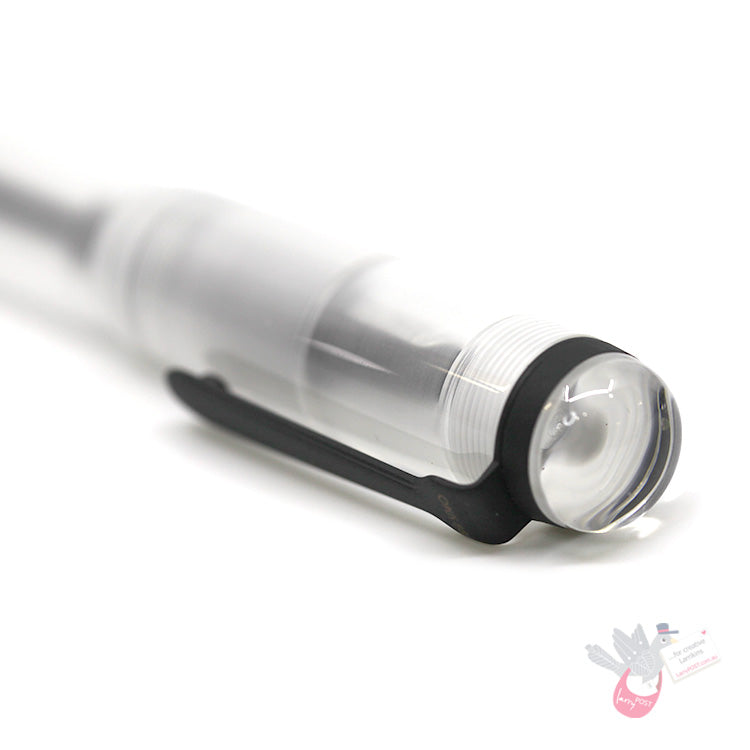 OPUS 88 OMAR Fountain Pen - Demonstrator (Clear) - 1.5mm Italic (stub) Nib