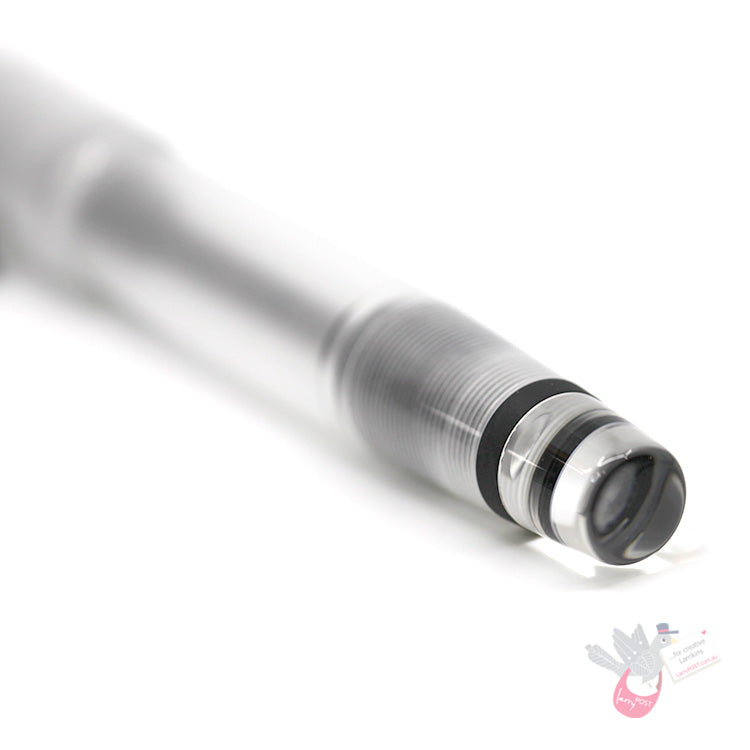 OPUS 88 OMAR Fountain Pen - Demonstrator (Clear) - 1.5mm Italic (stub) Nib