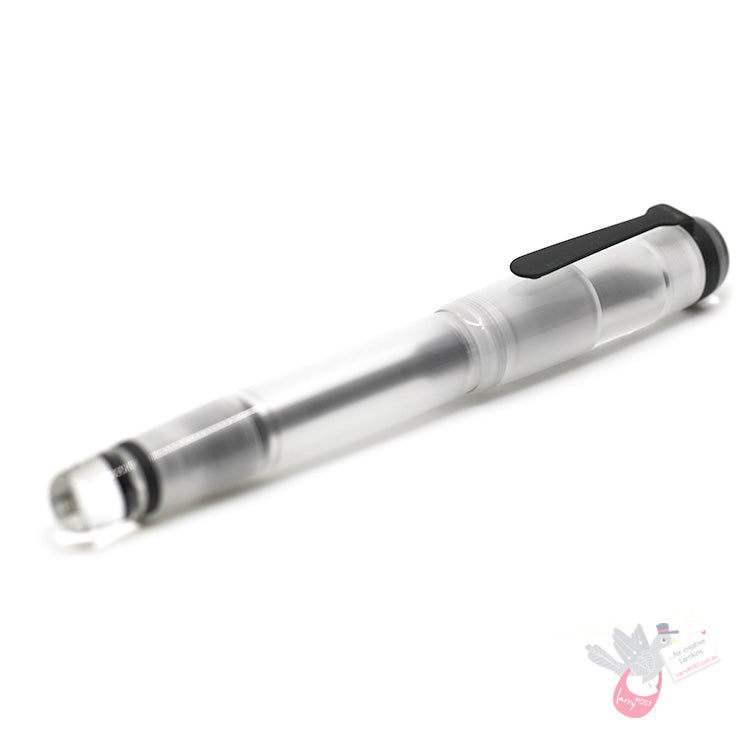 OPUS 88 OMAR Fountain Pen - Demonstrator (Clear) - Broad Nib