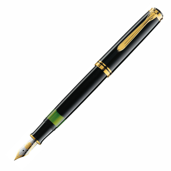PELIKAN Souver’‘_n M800 Fountain Pen - Black/Green