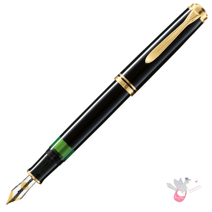 PELIKAN Souveran M400 Fountain Pen - Black/Gold