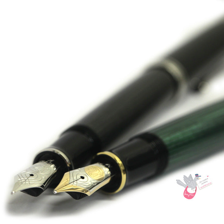 PELIKAN Souveran M805 Stresemann Fountain Pen - Anthracite/Palladium Trim