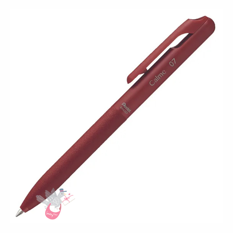 PENTEL Calme Ballpoint Pen (0.7mm) - Red