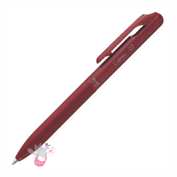 PENTEL Calme Ballpoint Pen (0.7mm) - Red