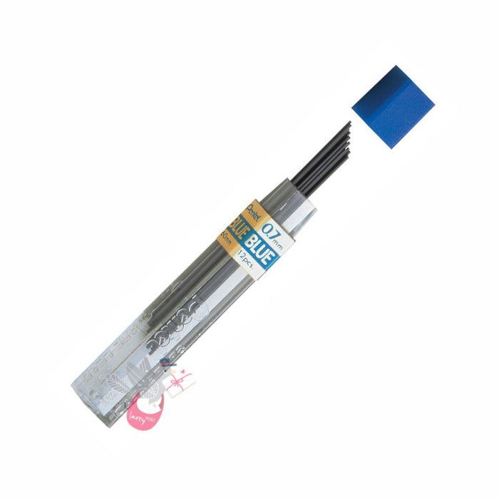 PENTEL Coloured Mechanical Pencil Leads - 0.7mm - Blue