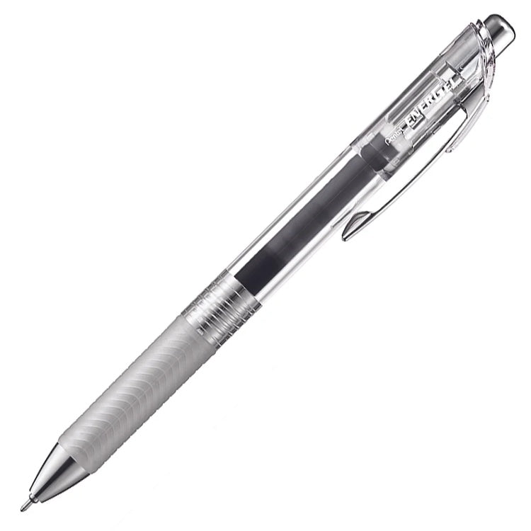PENTEL Permanent Energel Retractable Metal Tip 0.5mm Black