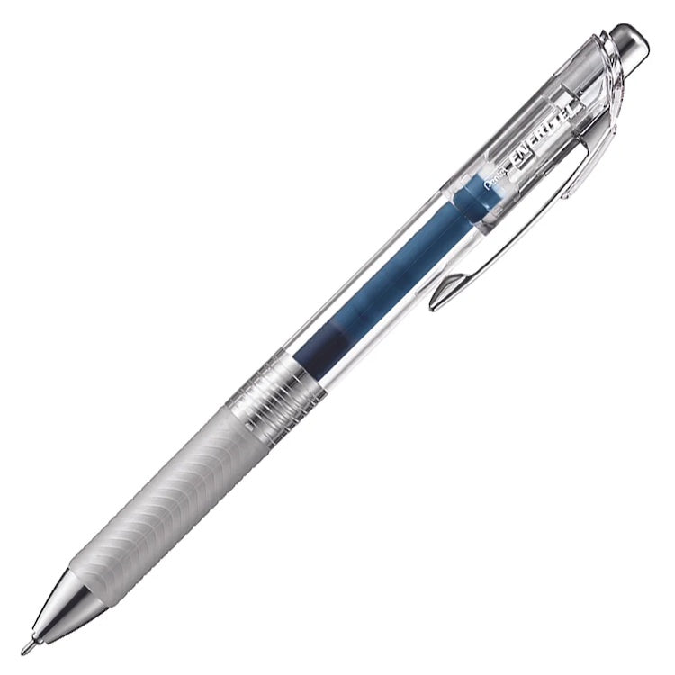 PENTEL Energel Infree Retractable (BLPN75TL) - Metal Tip 0.5mm - Navy Blue