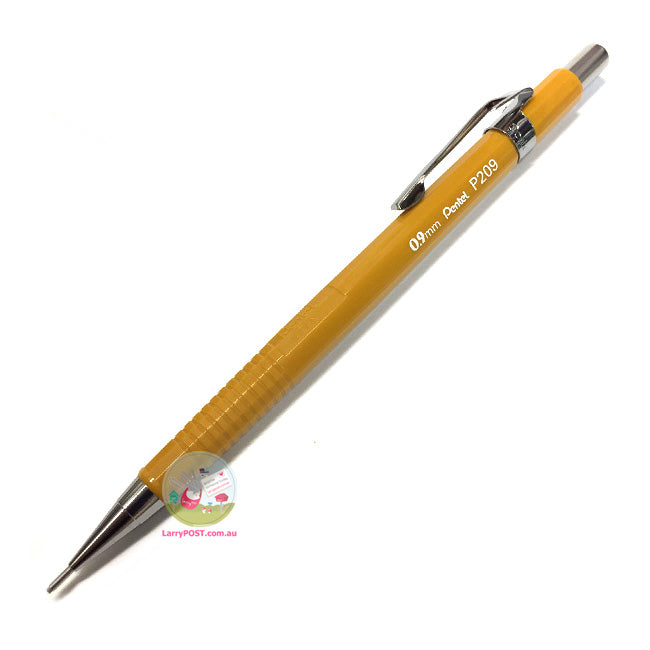 PENTEL Mechanical Drafting Pencil (P209) - Yellow - 0.9mm