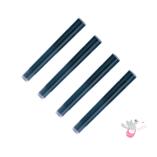 PENTEL Pocket Brush Cartridges - Pack of 4 - Grey