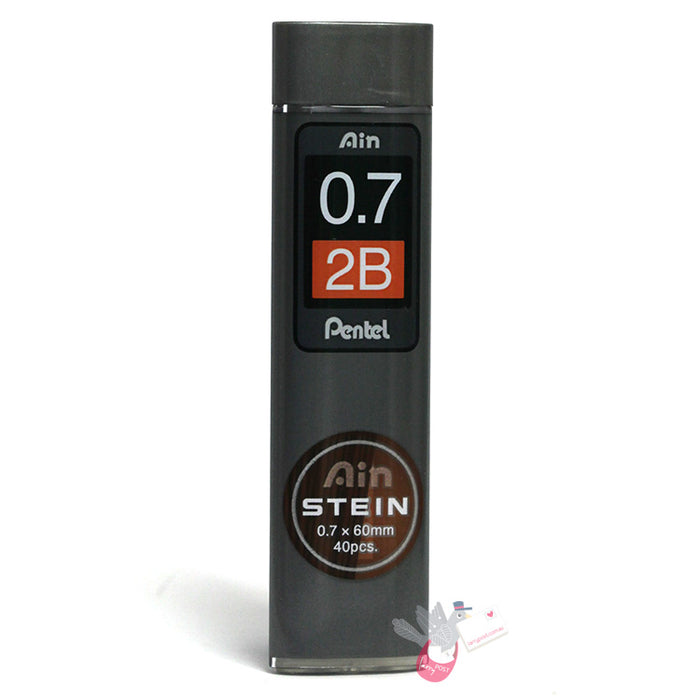 PENTEL Stein Mechanical Pencil Leads - 0.7mm - 2B