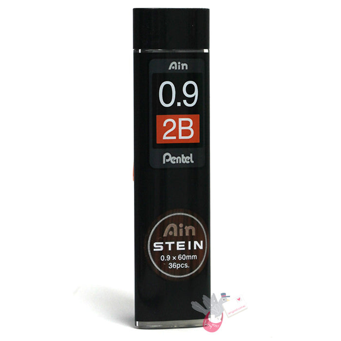 PENTEL Stein Mechanical Pencil Leads - 0.9mm - 2B