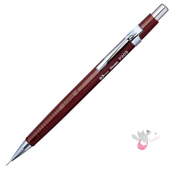 PENTEL Mechanical Drafting Pencil (P203) - Brown - 0.3mm