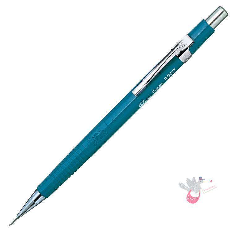 PENTEL Mechanical Drafting Pencil (P207) - Blue - 0.7mm