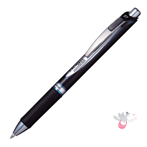PENTEL Permanent Energel Retractable Metal Tip 0.7mm Blue