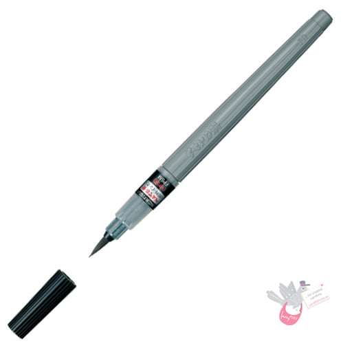 PENTEL Colour Brush Pen XFP5M - Black Pigmented Ink - Medium