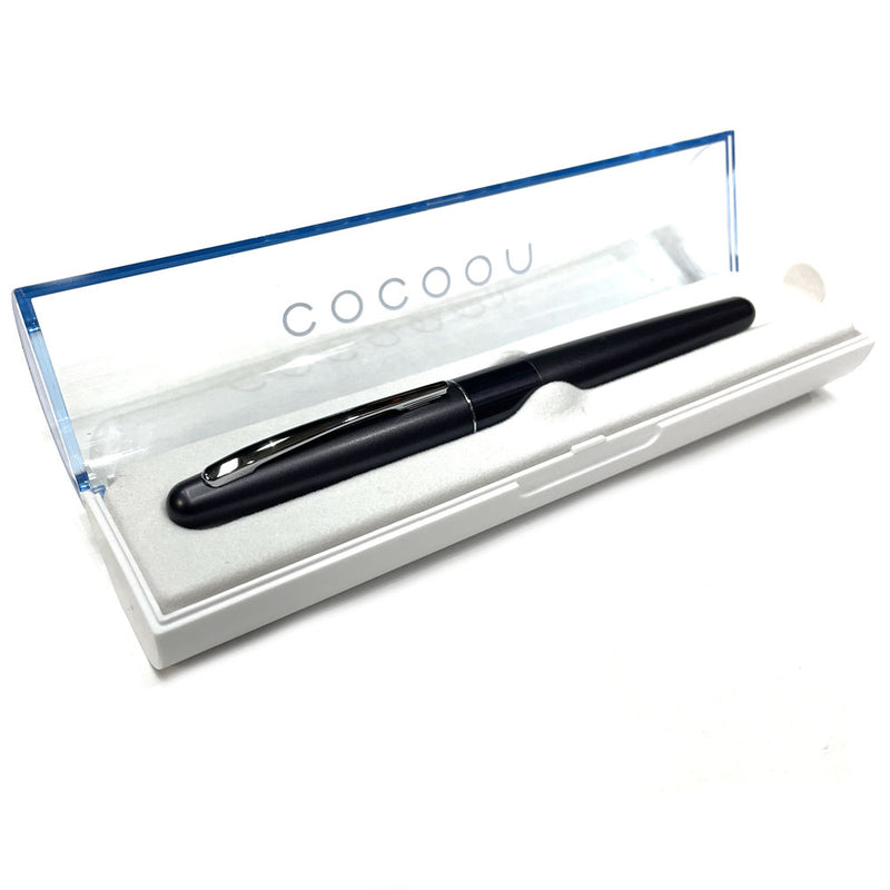 PILOT Cocoon Fountain Pen - Metallic Grey - Medium Nib