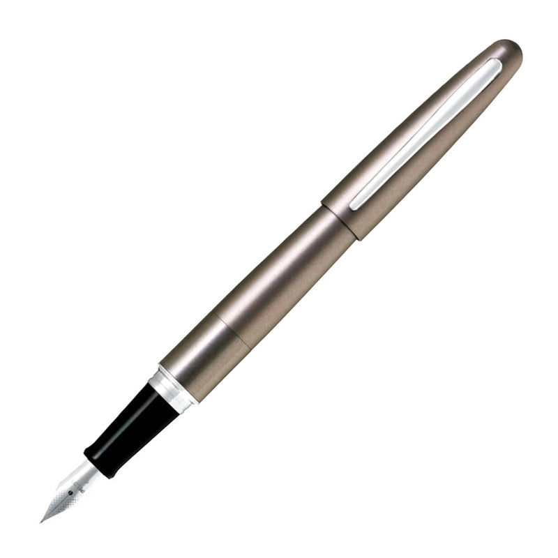 PILOT Cocoon Fountain Pen - Titanium - Medium Nib