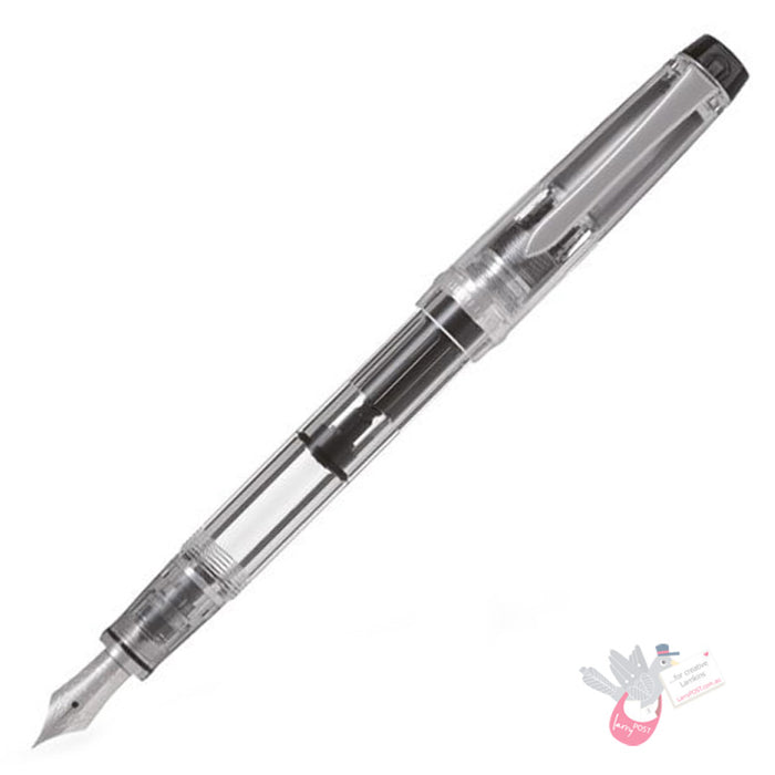 PILOT Custom Heritage 92 (Piston Filling) Fountain Pen - Clear - Medium Nib