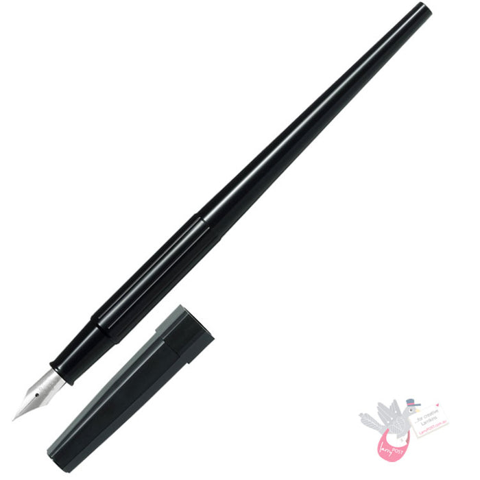 PILOT Desk Fountain Pen - DPN-70 - Black - Fine Nib (excludes converter)