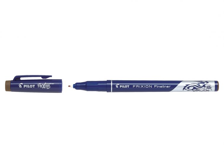 PILOT Frixion Fine Line Marker Pen (Erasable) - Brown