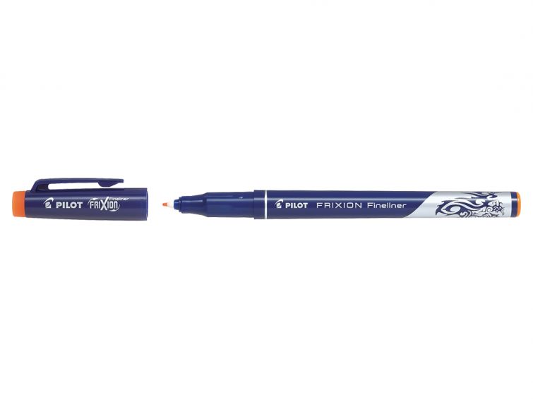 PILOT Frixion Fine Line Marker Pen (Erasable) - Orange