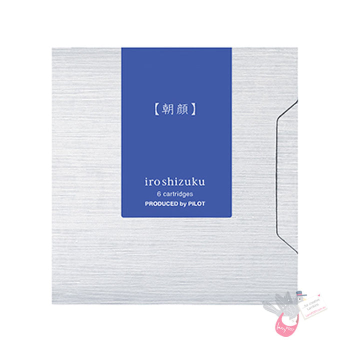 PILOT Iroshizuku Ink Cartridges - Pack of 6 - Asa-Gao (Morning Glory)