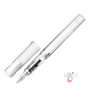 PILOT Kakuno Fountain Pen - Clear - Medium Nib