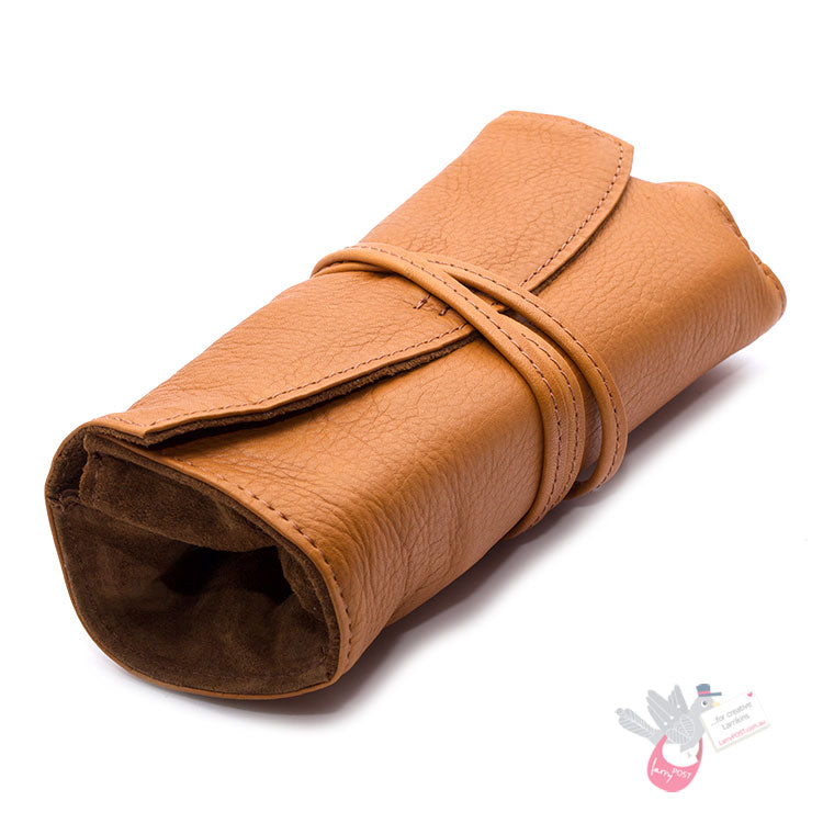 PILOT Pensemble Leather Pen Wrap - 5 Pen - Brown