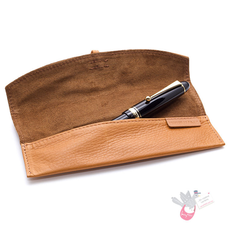 PILOT Pensemble Leather Pen Wrap - Single - Brown