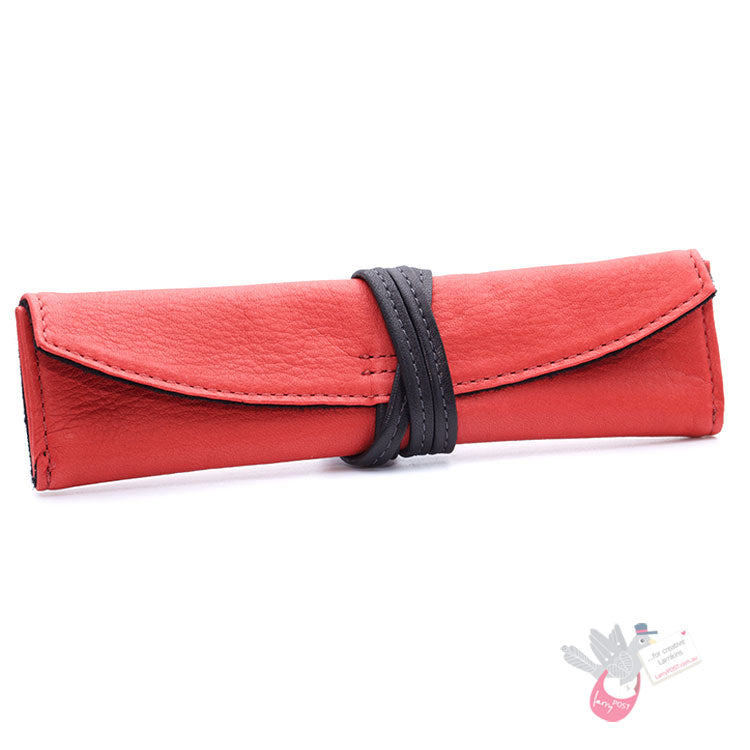 PILOT Pensemble Leather Pen Wrap - Single - Red