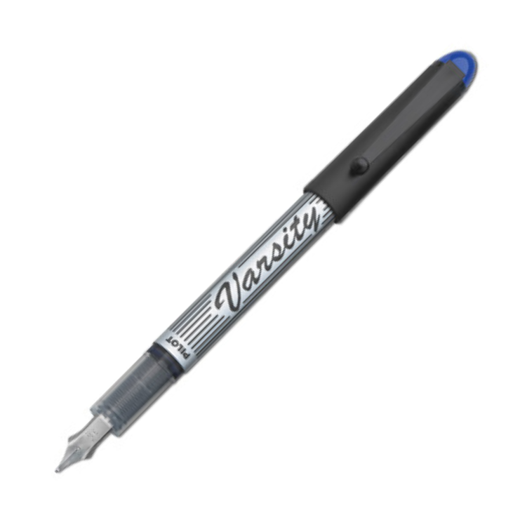 PILOT V Pen - Disposable Fountain Pen - Black