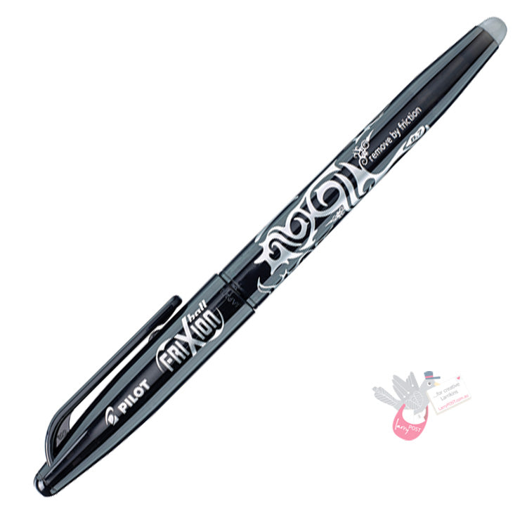 PILOT Frixion Capped Erasable Gel Pen - 0.7mm - Black