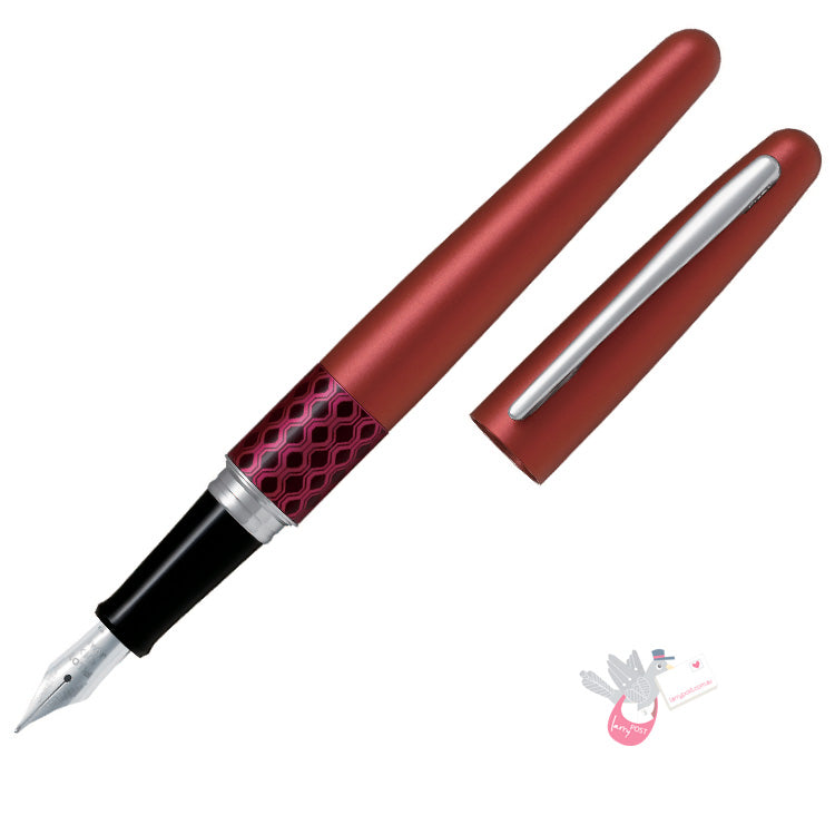 PILOT Metropolitan MR3 Fountain Pen - Wave Red - Fine Nib