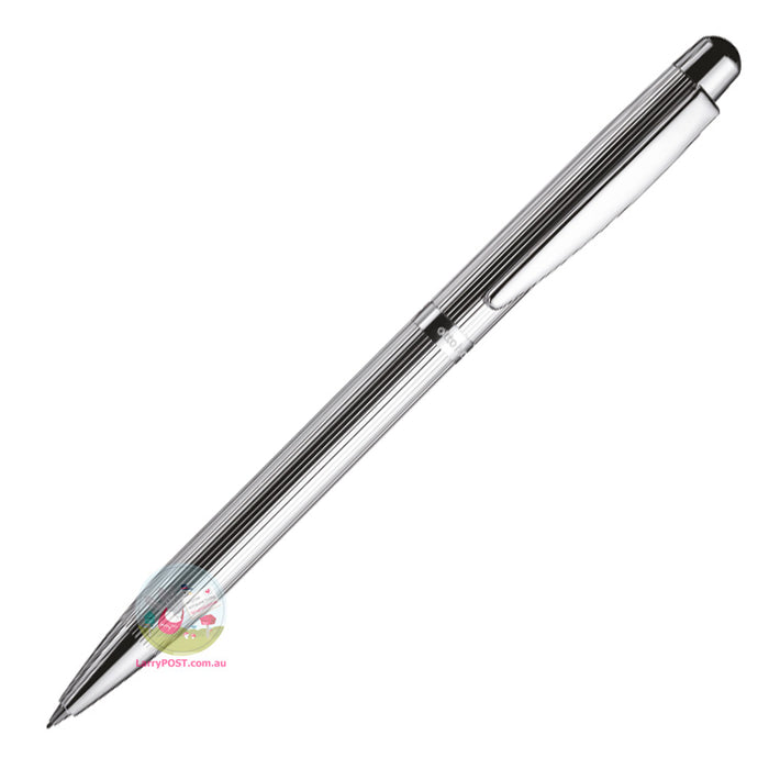 OTTO HUTT Design 02 - Sterling Silver Mechanical Pencil - Pinstripe
