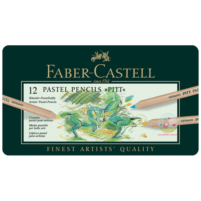 FABER-CASTELL PITT artistsŠ—ç’_’à pastel pencils - Tin of 12