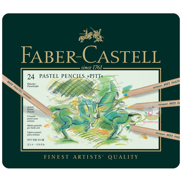 FABER-CASTELL PITT ArtistsŠ—ç’_’à Pastel Pencils - Tin of 24