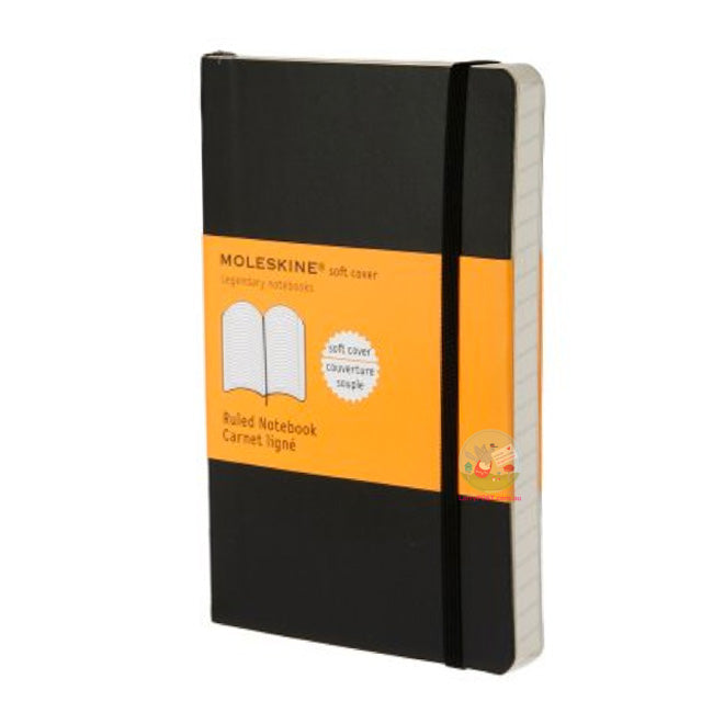 MOLESKINE’ÇÎå Soft Cover Ruled (A6) - Black