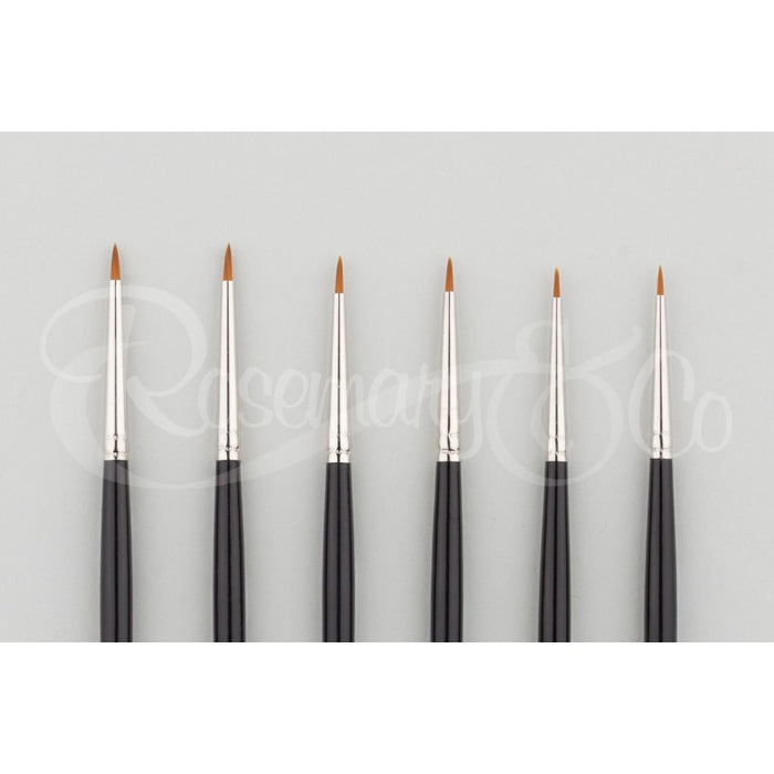 ROSEMARY & CO - Anna Mason Basic Set - Synthetic Watercolour Brushes (Size 30