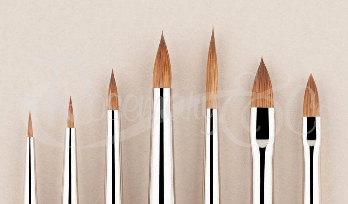 ROSEMARY & CO - Set 70 - Botanical Set for Watercolours (7 brushes)