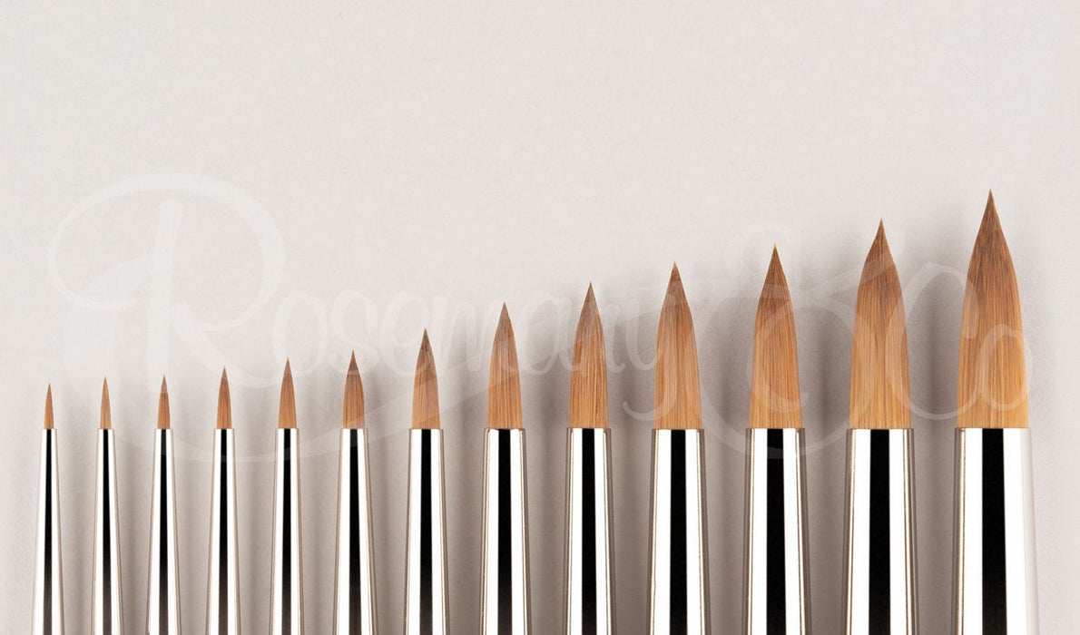 ROSEMARY & CO Brush - Red Dot (Synthetic Sable) - Spotter