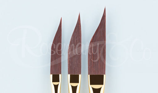ROSEMARY & CO Brush - Shiraz Synthetic - Sword Liner 1/"4 (8.2 x 41mm) - Short Handle