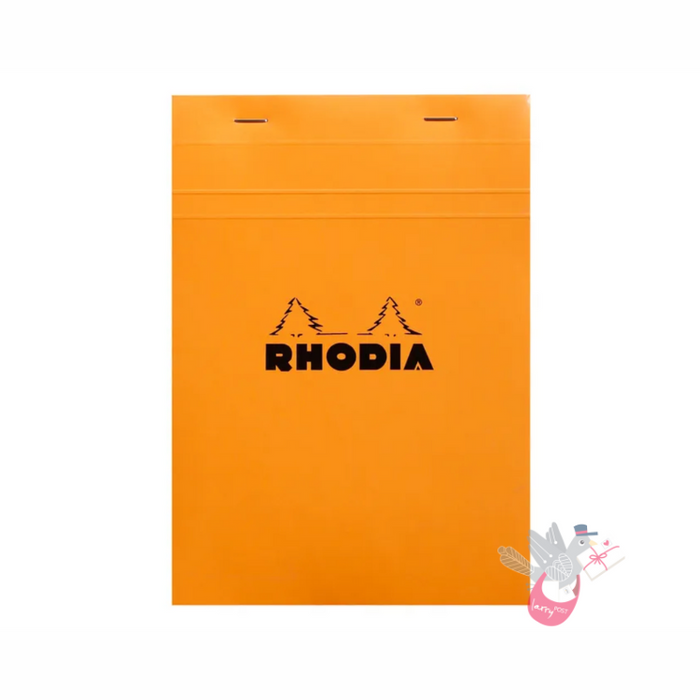 RHODIA No. 16 Staplebound Pad - Orange - A5 - Grid
