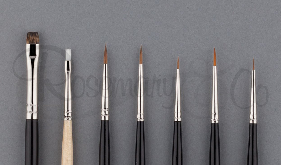 ROSEMARY & CO - The Miniature Brush Set (7 Brushes)