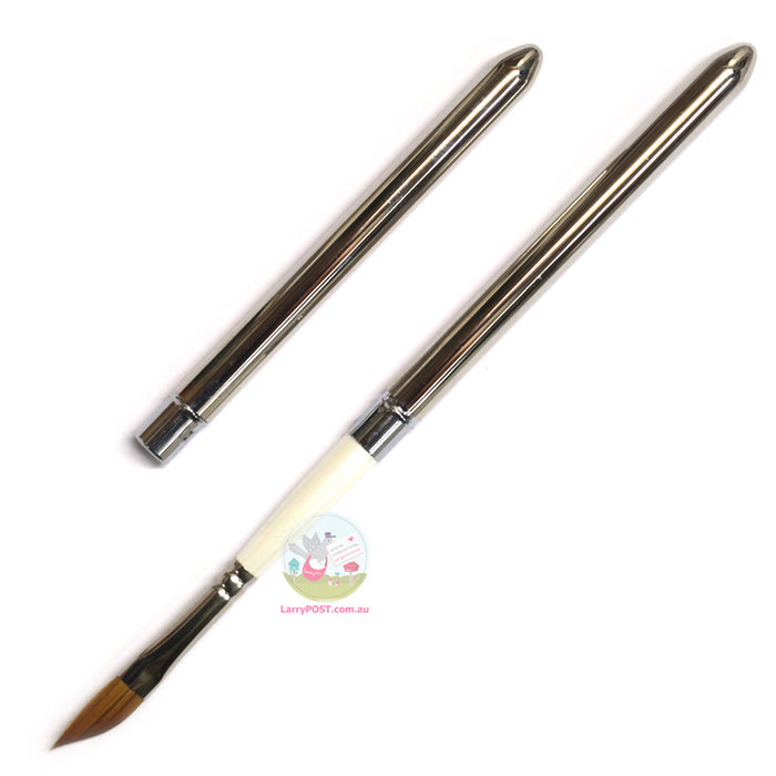ROSEMARY & CO Reversible Pocket Brush - R12 - Sable/Nylon - Dagger 1/4"