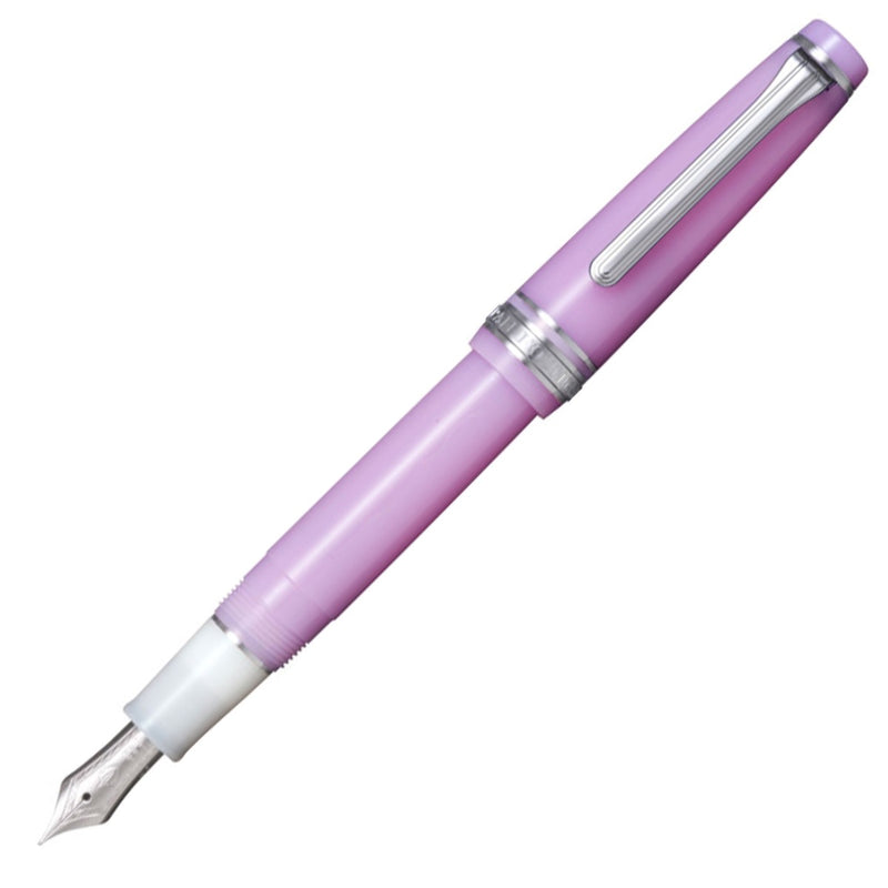 SAILOR Shikiori PG Slim (14k nib & converter) - Dianthus (Autumn) - Pink/Rhodium - Medium Fine Nib