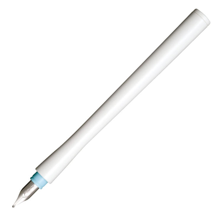 SAILOR Hocoro Dip Fountain Pen - White/Blue - Rounded Medium nib