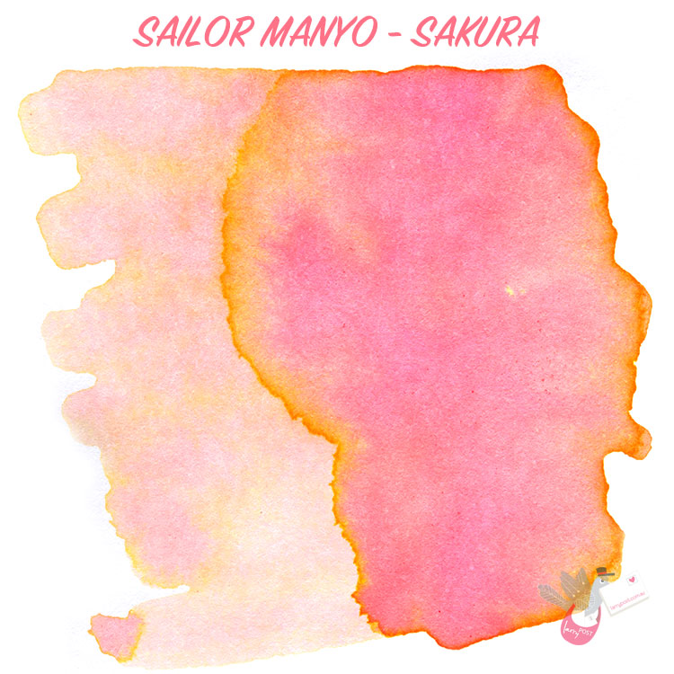 SAILOR MANYO Ink - Series 2 - 50mL Bottle - Sakura