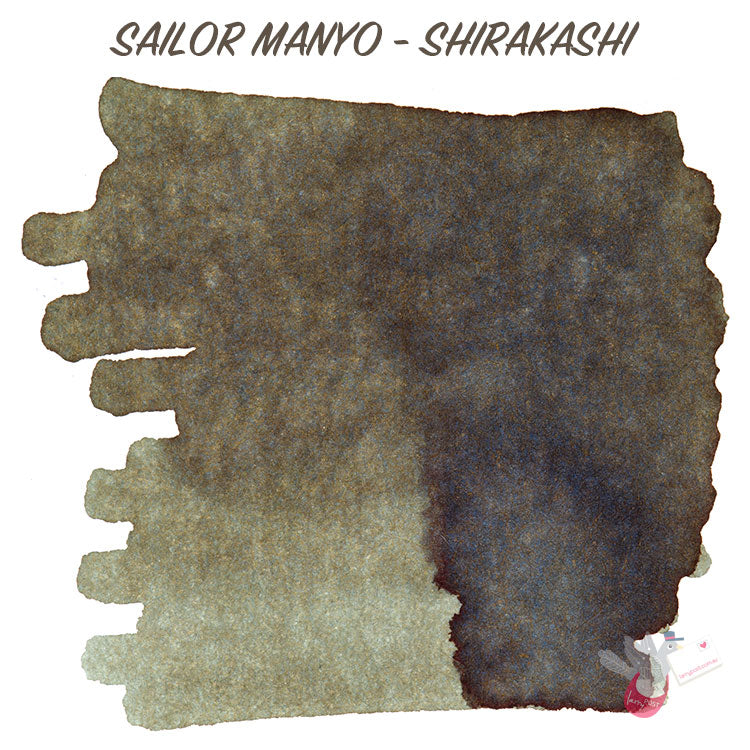 SAILOR MANYO Ink - Series 2 - 50mL Bottle - Shirakashi
